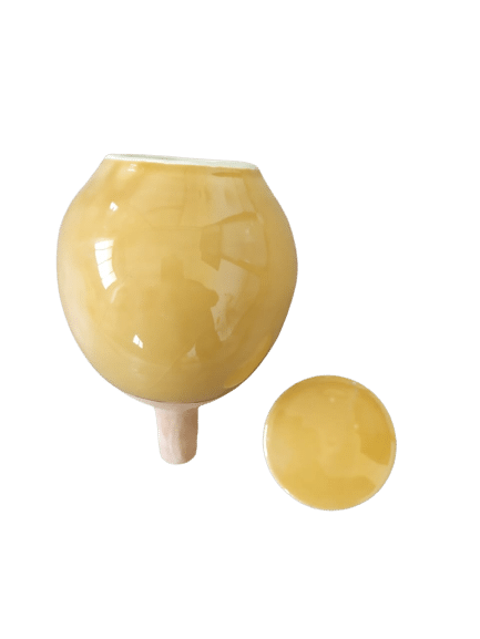 T2_beige pot poreux jardin arrosage jaune